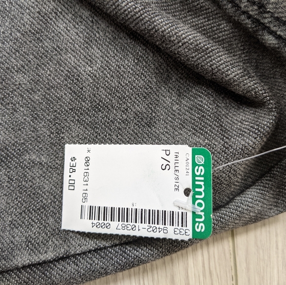 Acid Wash Denim Skirt - Picture 3 of 3